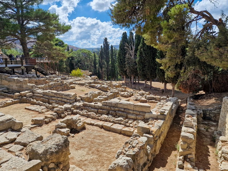 Knossos in Kreta